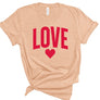 Love Heart Graphic Tee