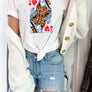 Queen of Hearts Graphic Tee