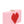 Pixelated Heart Shape Clutch Evening Bag