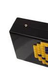 Pixelated Smiley Face Clutch Evening Bag