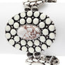 Oval Stone Western Stretch Statement Bracelet