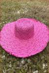 WIDE BRIM SUN HAT