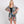 DIONA J GEOMETRIC TRIM TIE DYE PRINT KIMONO CARDIGAN ONE SIZE COLOR OLIVE