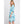 DIONA J FRONT ROPE FLOWER KIMONO ONE SIZE COLOR BLUE