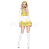 Clueless School Girl 4 Pc Plaid Women’s Halloween Cosplay Costume Set Sz XS