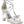 Affluence T Strap Stone Encrusted Heeled Sandal