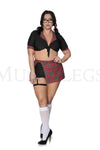 Sexy Plaid Schoolgirl