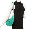 DIONA J QUILTED BAG SHOULDER HOBO BAG ONE SIZE COLOR BLACK