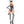 Sexy Zebra Costume Stripes Women’s Halloween Cosplay Costume Set Size M/L