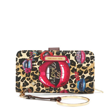 NICOLE LEE BIFOLD WALLET WRISTLET