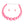 Pink Graduated Bubble Gum Pearls