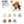 CC PAPER STRAW HAND CROCHET CLOTHE BUCKET HAT WITH SCALLOP EDGE DETAILS RUST