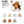 CC PAPER STRAW HAND CROCHET CLOTHE BUCKET HAT WITH SCALLOP EDGE DETAILS RUST
