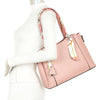 DIONA J 3IN1 WOMEN'S CHIC SATCHEL W HANDLE BAG AND WALLET SET COLOR PINK