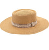 RIBAL BAND FLAT TOP SUN HAT