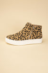 ROUTE-S HIGH TOP LEOPARD SNEAKERS