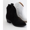 JORIAH WESTERN COWBOY ANKLE BOOTIES Black Size 5.5