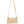 DIONA J WOMEN'S LEATHER ADJUSTABLE STRAP SMOOTH MODERN SHOULDER BAG COLOR BEIGE