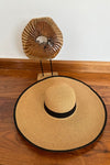 FASHION STRAW WIDE BRIM FLOPPY SUN HAT