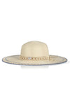 SUMMER EMBROIDERED STRAW HAT