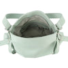 DIONA J WOMEN'S FASHION STYLSIH SMOOTH SHOULDER HOBO BAG COLOR GREY