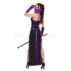 Slay Ninja Black Women’s Halloween Cosplay Sexy Costume Set Size M/L