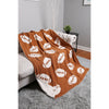 FOOTBALL REVERSIBLE THROW BLANKET