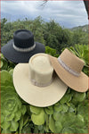 RIBAL BAND FLAT TOP SUN HAT