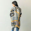 DIONA J MIXED PAISLEY PRINT KIMONO CARDIGAN ONE SIZE COLOR BLACK