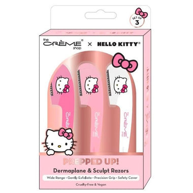 THE CREME SHOP X HELLO KITTY DERMAPLANE & SCULPT RAZORS
