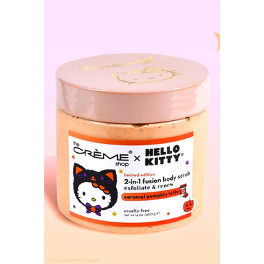 DIONA J HELLO KITTY FUSION BODY SCRUB CARAMEL PUMPKIN LATTE