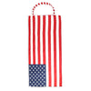 DIONA J FASHION AMERICAN FLAG 2 IN 1 TOTE BEACH TOWEL