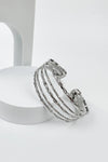 OPEN METAL CUFF BANGLE BRACELET