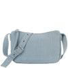 DIONA J FASHION DENIM TEXTURED SHOULDER CROSSBODY BAG COLOR LIGHT DENIM