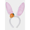 Diona J Bunny Rabbit Round Easter Fur Headbands Hair Accessories Party Costume 2