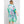DIONA J HAND DRAWN WATERCOLOR FLOWER GARDEN KIMONO ONE SIZE COLOR GREEN