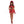 Beatle Bride 4 Pc Red Dress Women’s Halloween Cosplay Costume Set Size XL