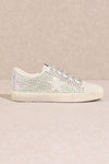 Glam Rhinestone Star Sneakers