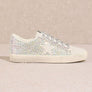 Glam Rhinestone Star Sneakers