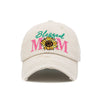 DIONA J BLESSED MOM VINTAGE BALLCAP NATURAL