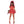 Beatle Bride 4 Pc Red Dress Women’s Halloween Cosplay Costume Set Size XL