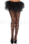 Pumpkin pattern pantyhose