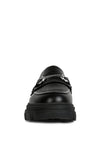 Oklyn Horsebit Emblesihed Chunky Platform Loafers