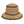 CC PAPER STRAW HAND CROCHET CLOTHE BUCKET HAT WITH SCALLOP EDGE DETAILS RUST