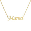 GOLD DIPPED MAMA METAL NECKLACE GOLD