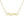 GOLD DIPPED MAMA METAL NECKLACE GOLD