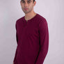 Long Sleeves Henley T-shirt