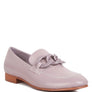 Merva Chunky Chain Leather Loafers