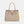 David Jones PU Leather Twist-Lock Tote Bag