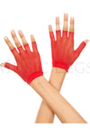 Fishnet wrist length warmer